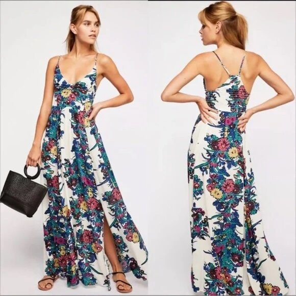 Free People Intimately - Through The Vine Maxi Dress - Size Medium - Picture 1 of 14